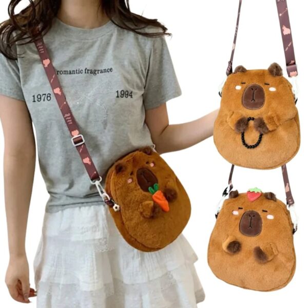 Bolsa Infantil Menina Capivara