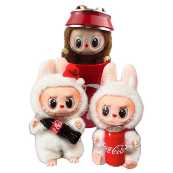 Boneco Labubu Coca Exclusivo