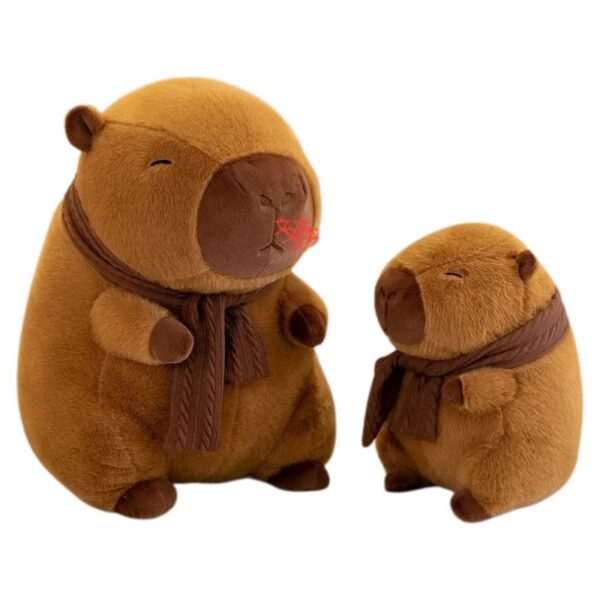 Capivara de Pelúcia com Cachecol