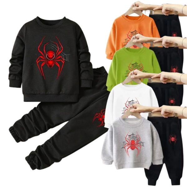 Conjunto Infantil Moletom do Homem-Aranha