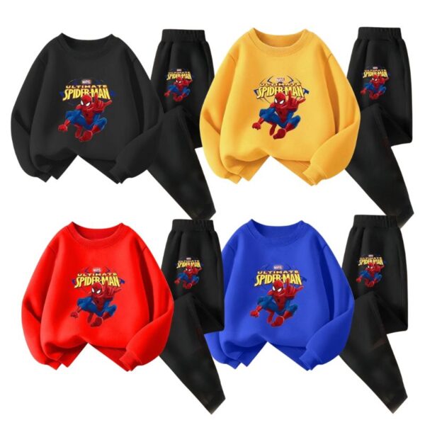 Conjunto Moletom Infantil Homem-Aranha