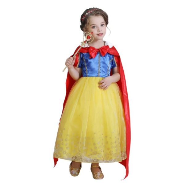 Fantasia Branca de Neve infantil