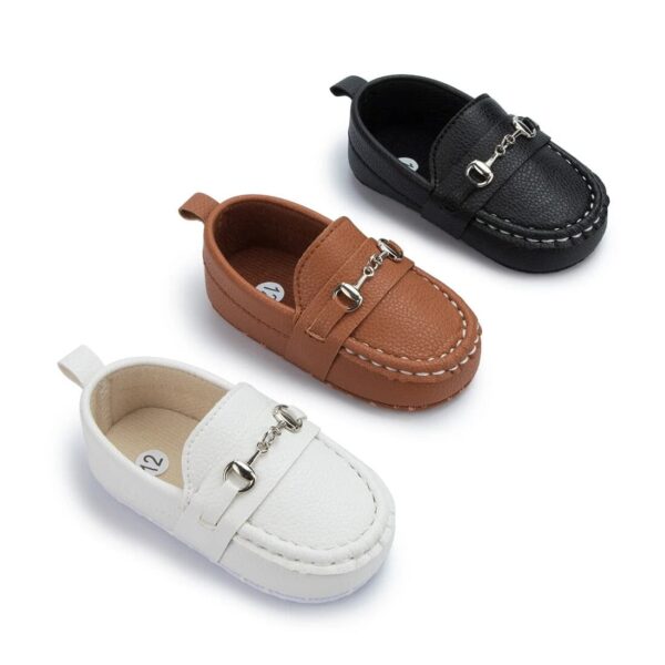 Sapato Mocassim em Couro para Bebê