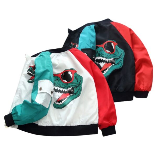 Jaqueta Infantil Dinossauro T-REX