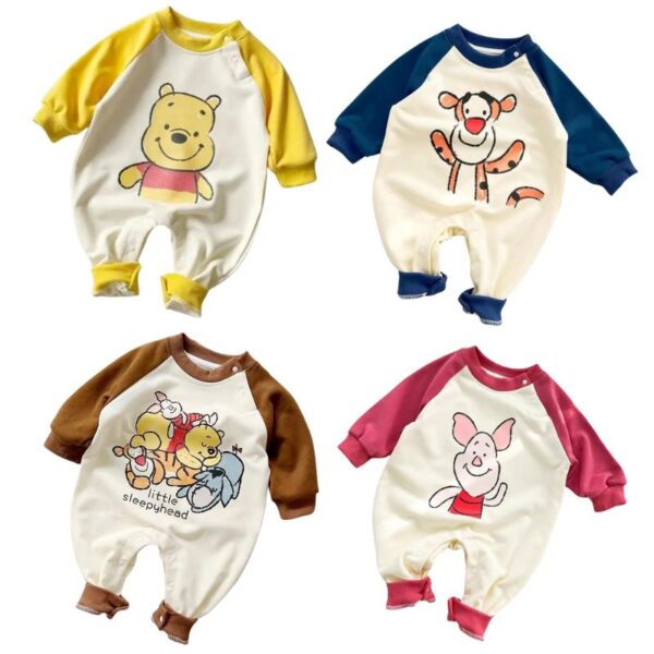 Macacão de Bebê Ursinho Pooh Bambino