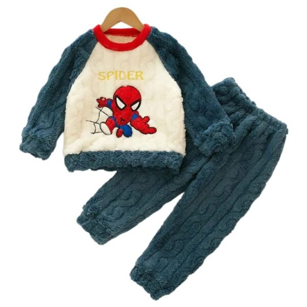 Pijama Peluciado Homem-Aranha Infantil