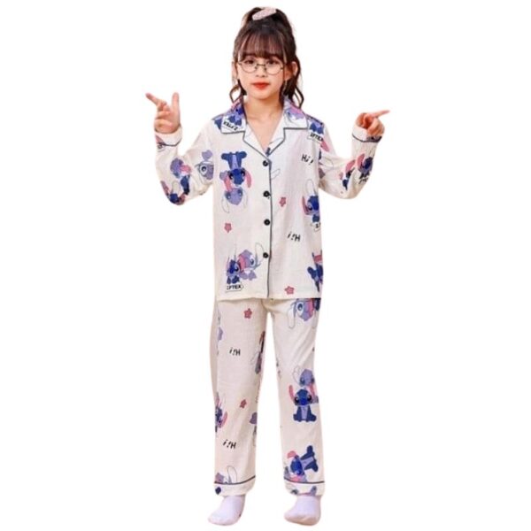 Pijama Stitch com Botões