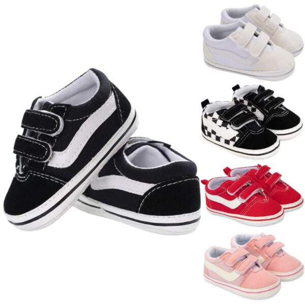 Sapatinho Bebê Velcro Estilo Tênis Casual