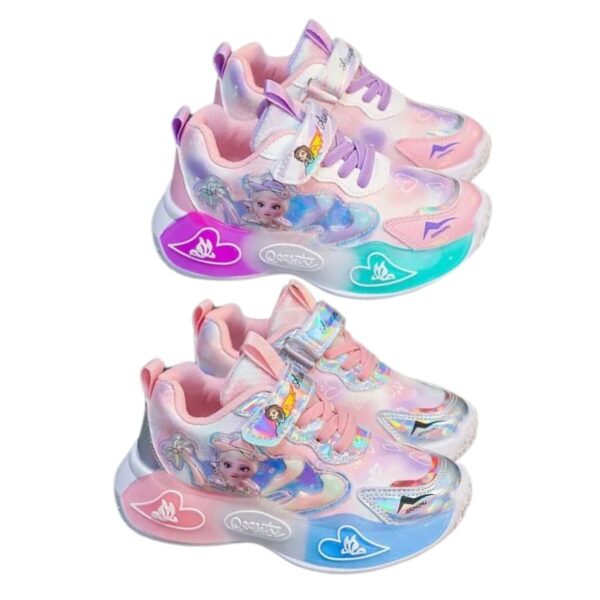 Tênis Frozen Velcro Infantil