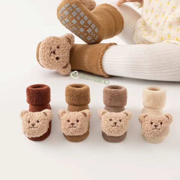 Sapatilha Anti Derrapante Bear para Bebês