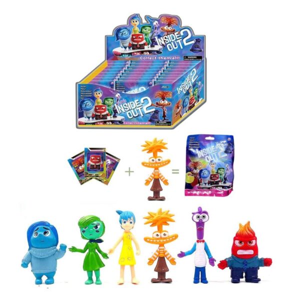 Coleção Bonecos Divertidamente com Figurinhas